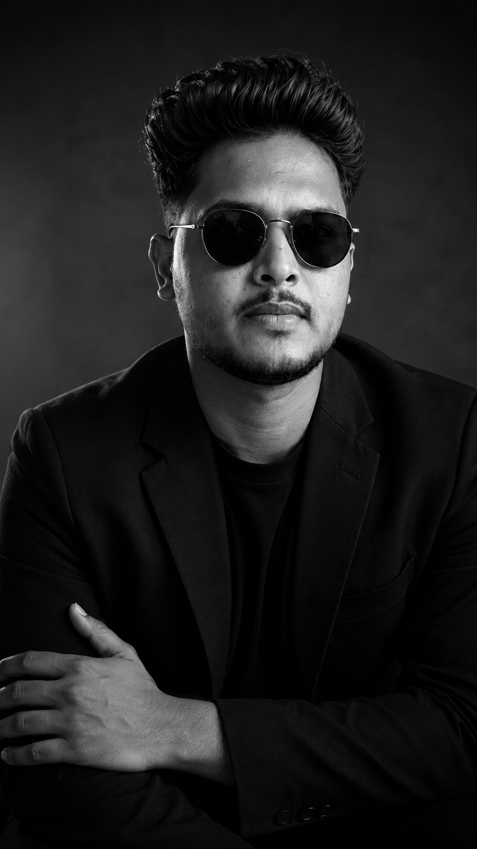 Smart and confidence 😎 - AI generated image