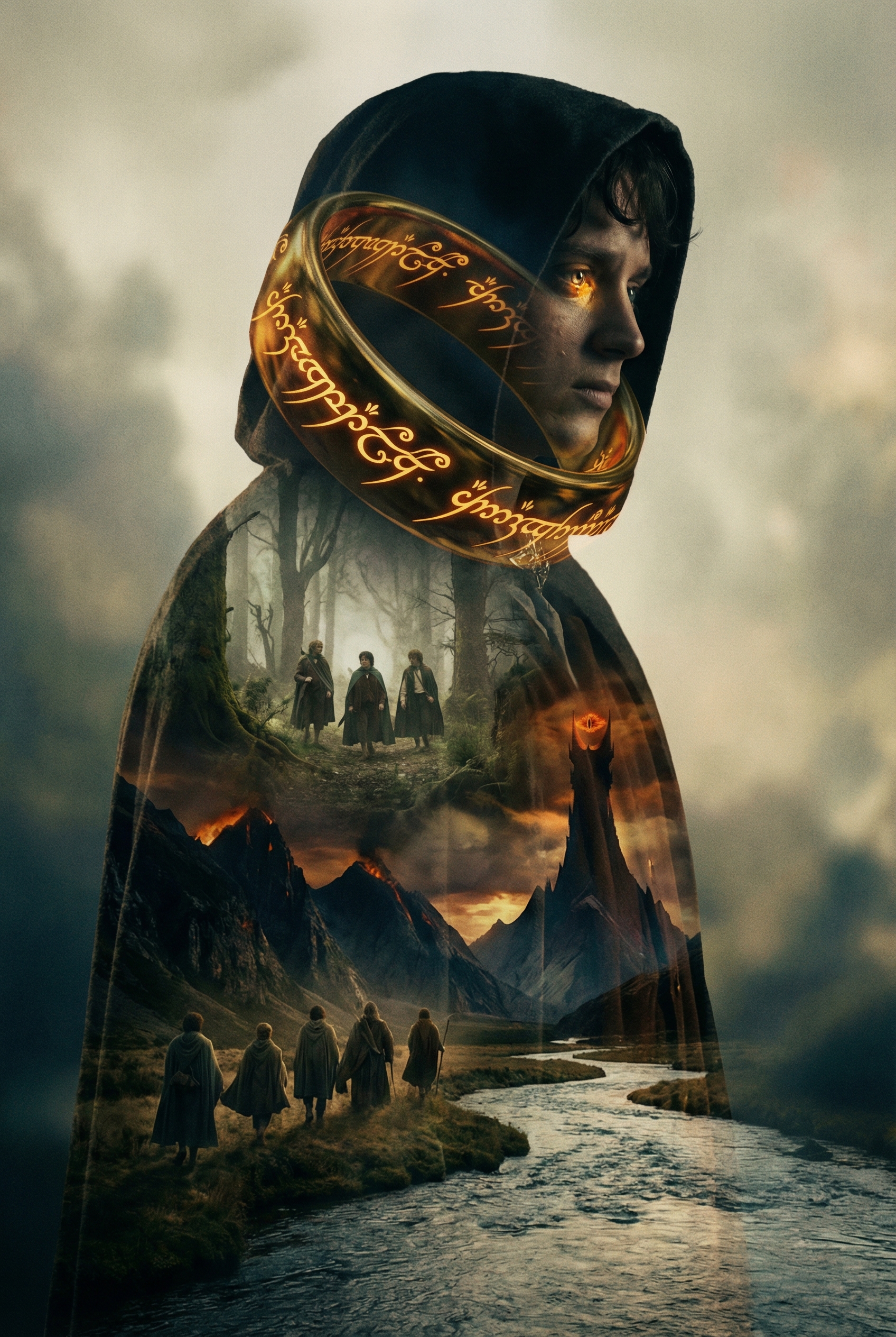 The Architecture of Becoming - AI generated image