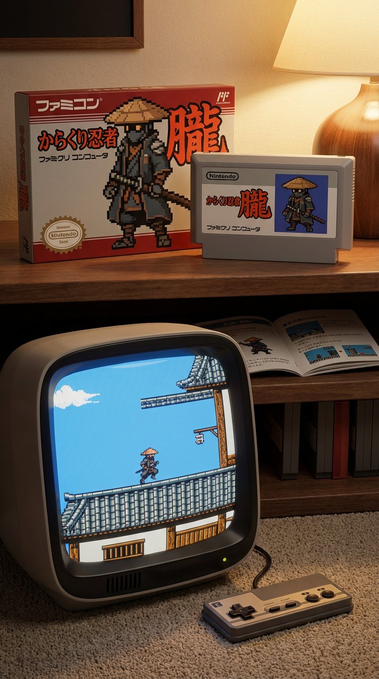 Classic NES Cassette! - AI generated image