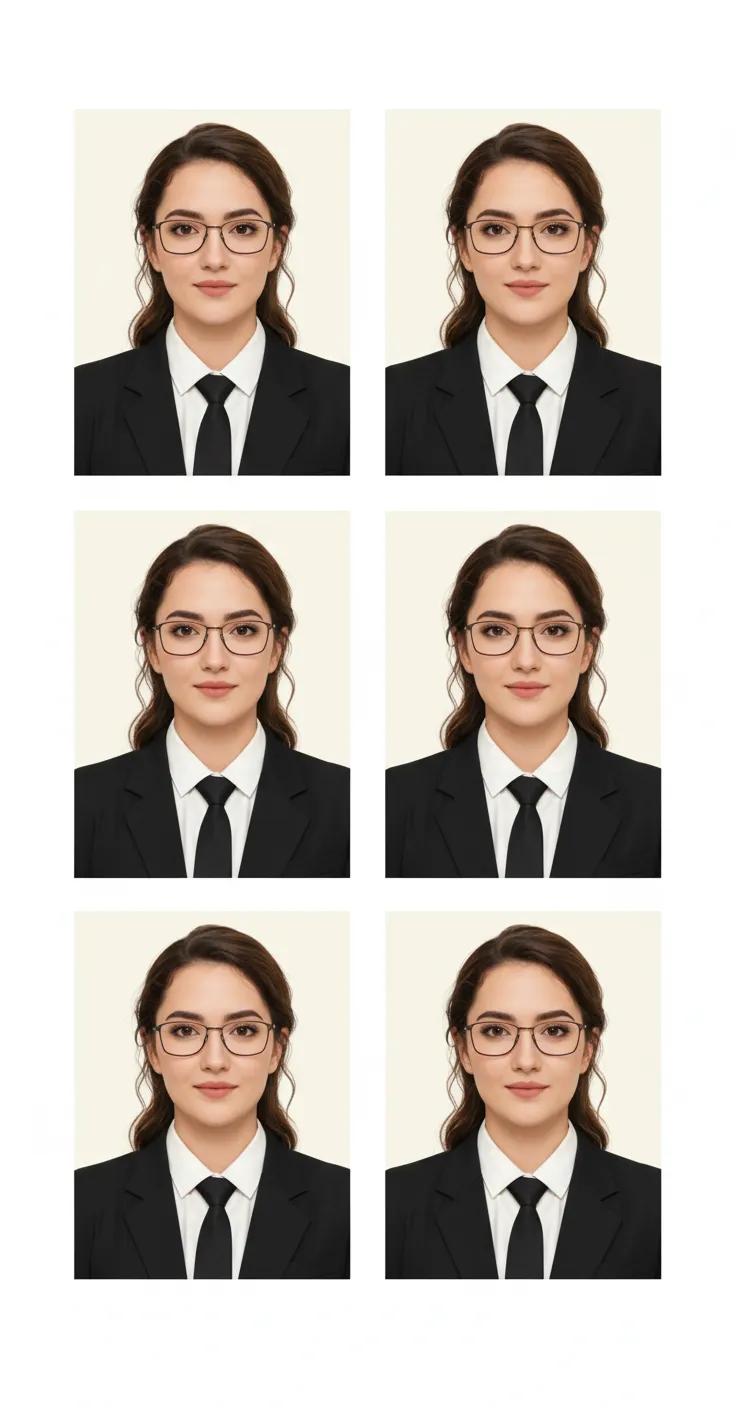 Create Your Own Passport-Size Photos - AI generated image