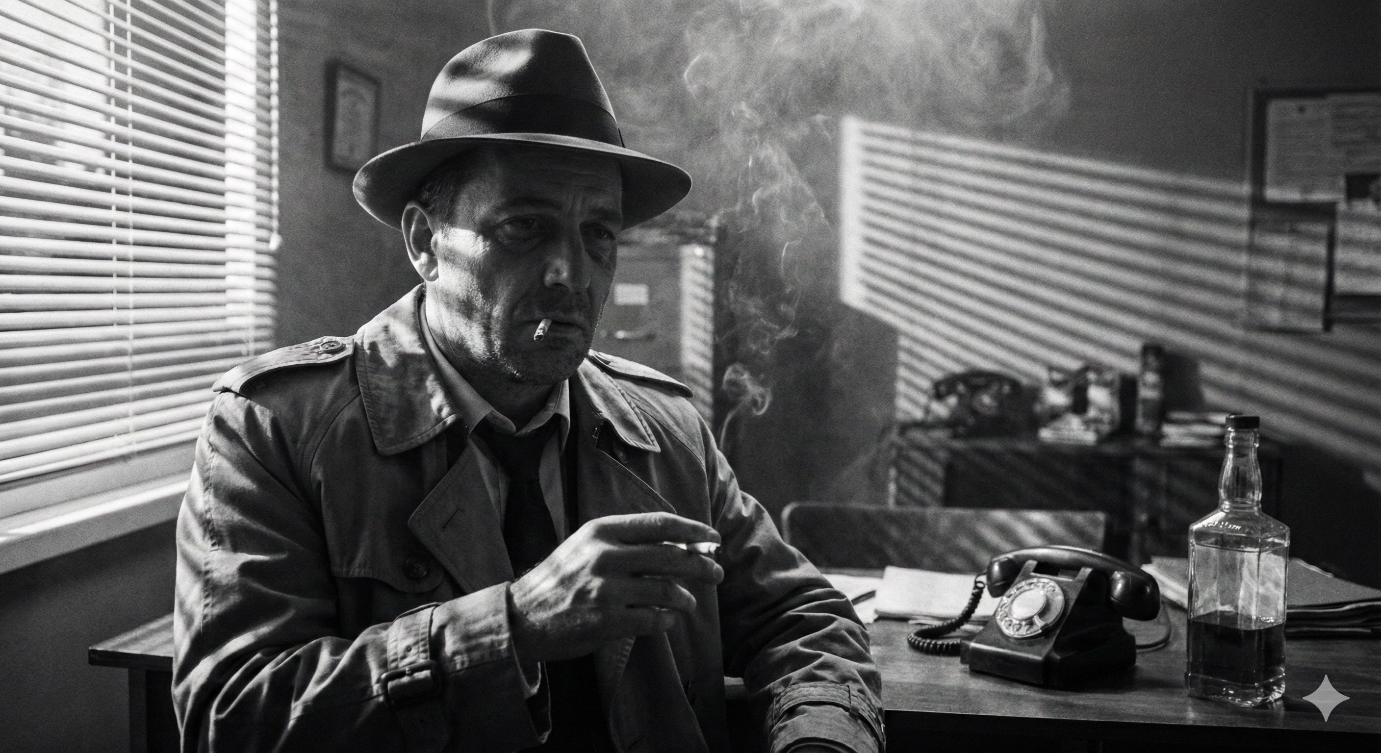 Nano Banana Pro 3.0 Cinematic Black and White Portrait - AI generated image