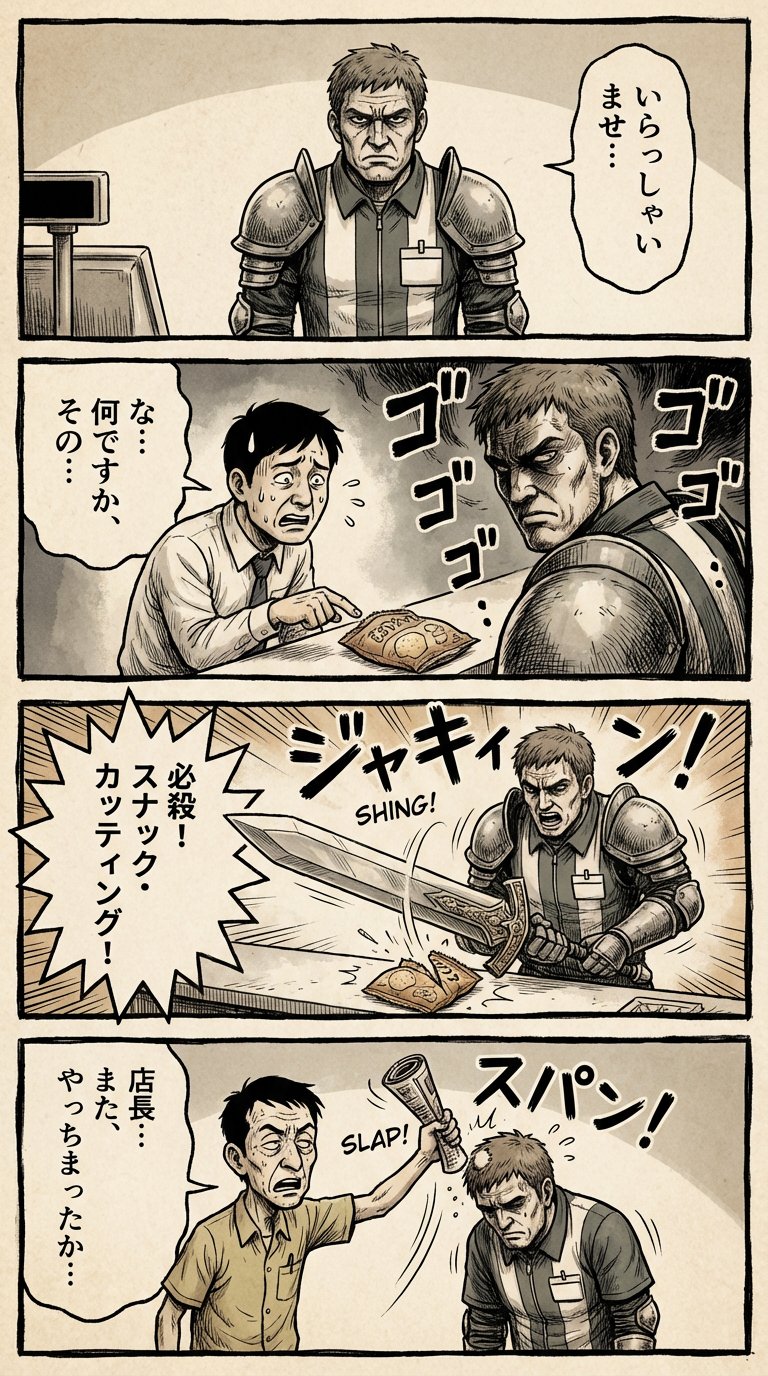 Nano Banana 2 (Pro) 4-Panel Manga Creation - AI generated image