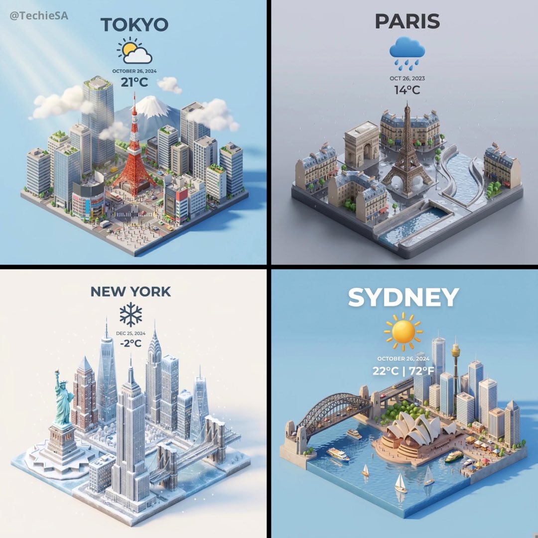 City Top-down Isometric 3D Cartoon Miniature Scene - AI generated image