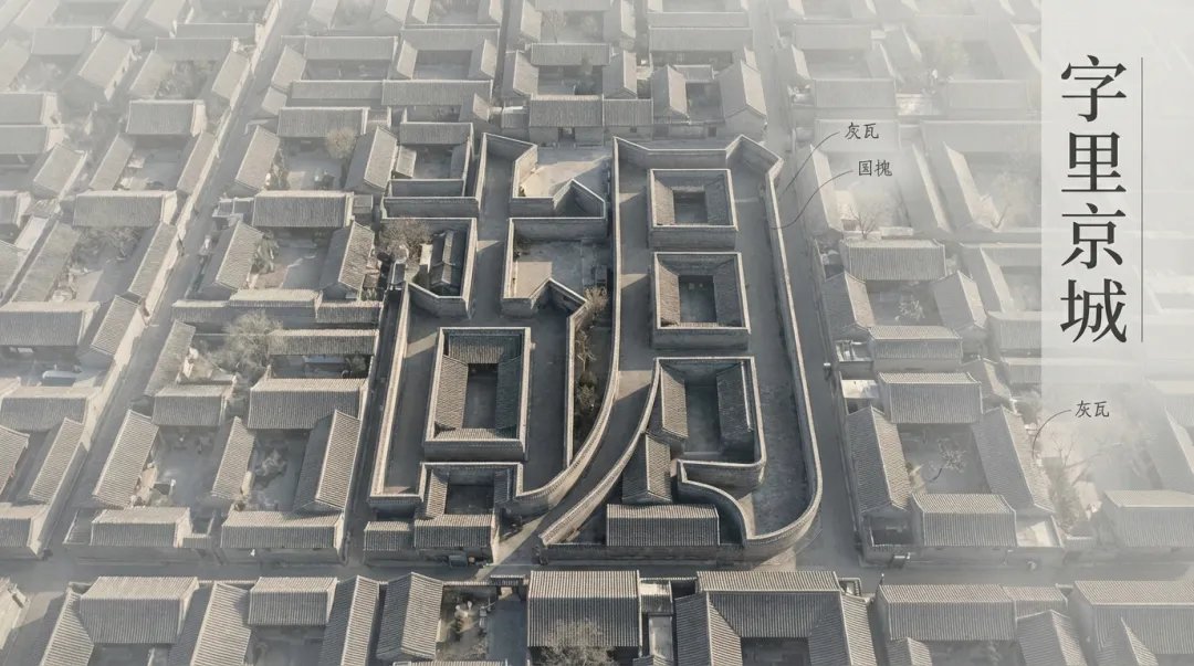 Aerial View of Old Beijing - AI generated image