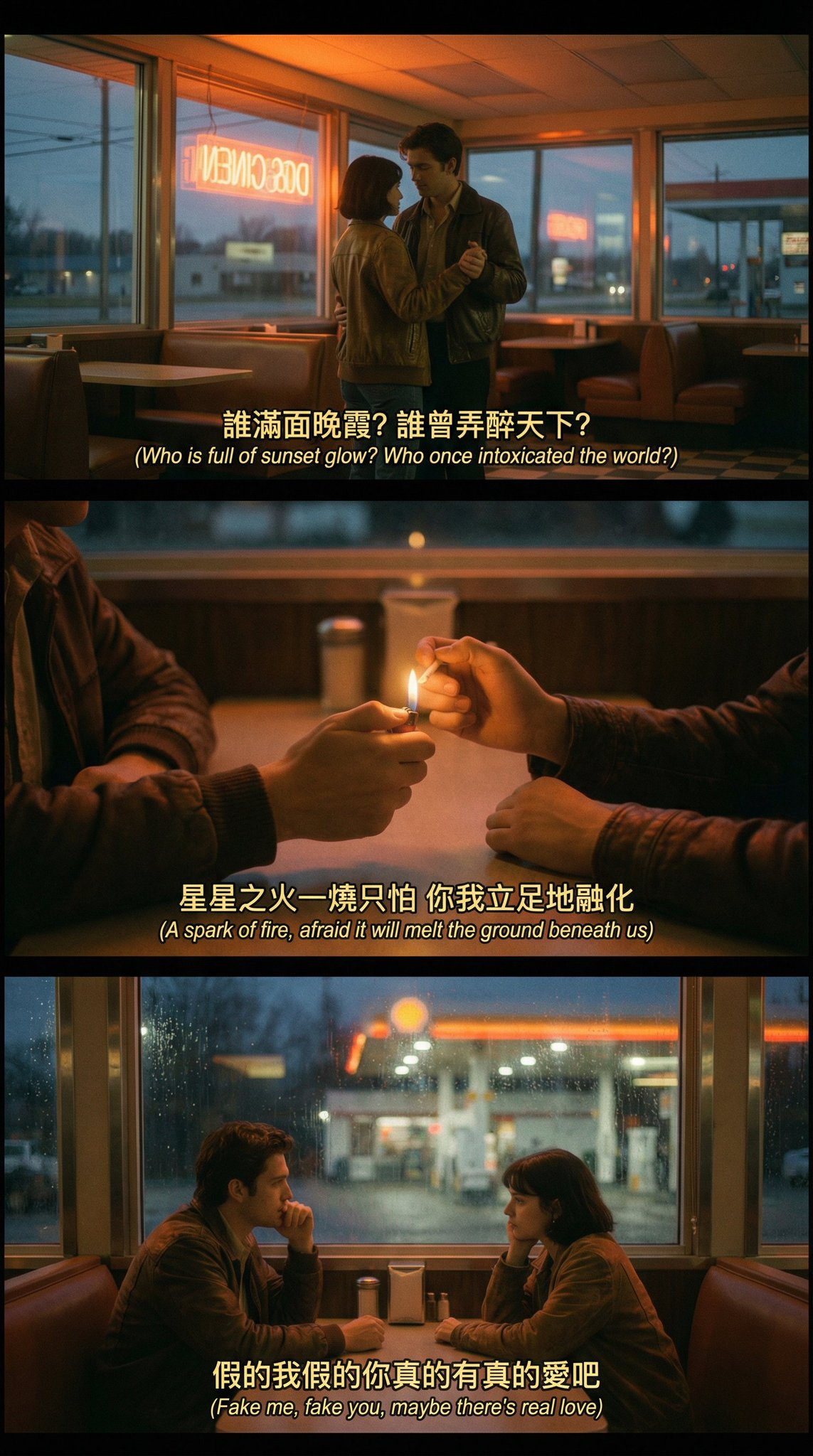 Generate Cinematic Image from Lyrics - AI generated image