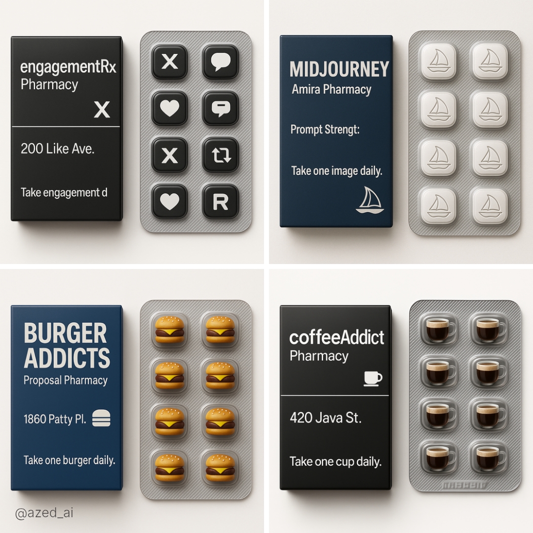 Pharmaceutical Style Merchandise - AI generated image