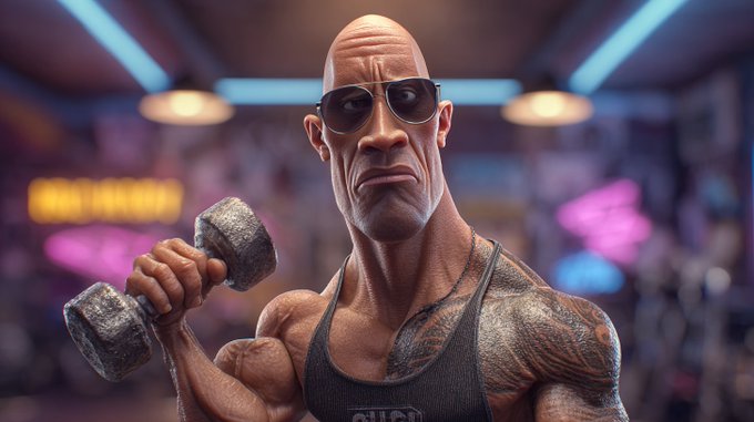 Exaggerated HD Full Body Caricature - AI generated image