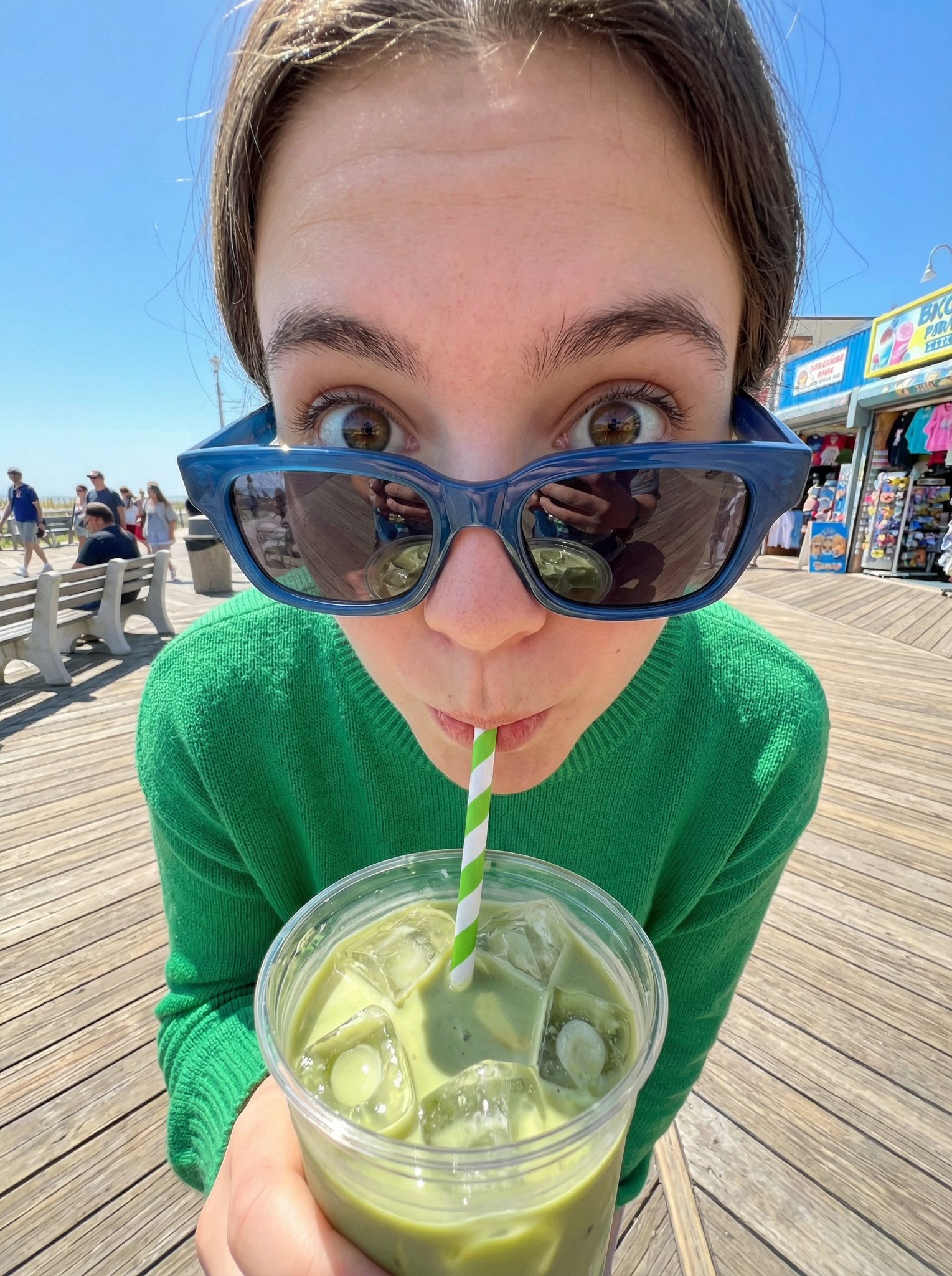 Matcha Girl - AI generated image