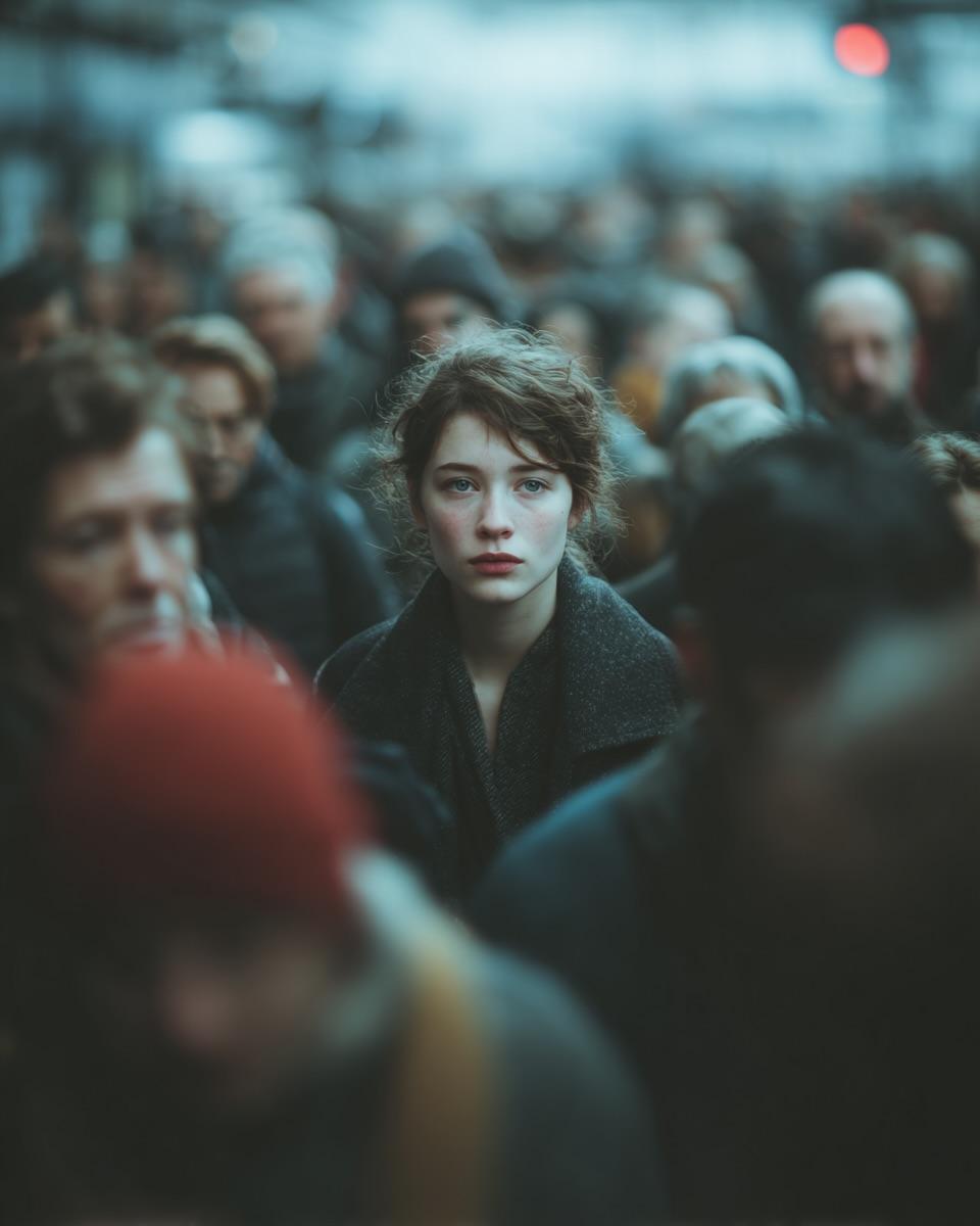 Midjourney-style Image Generation Inspired by Cinematic Street Photography - AI generated image