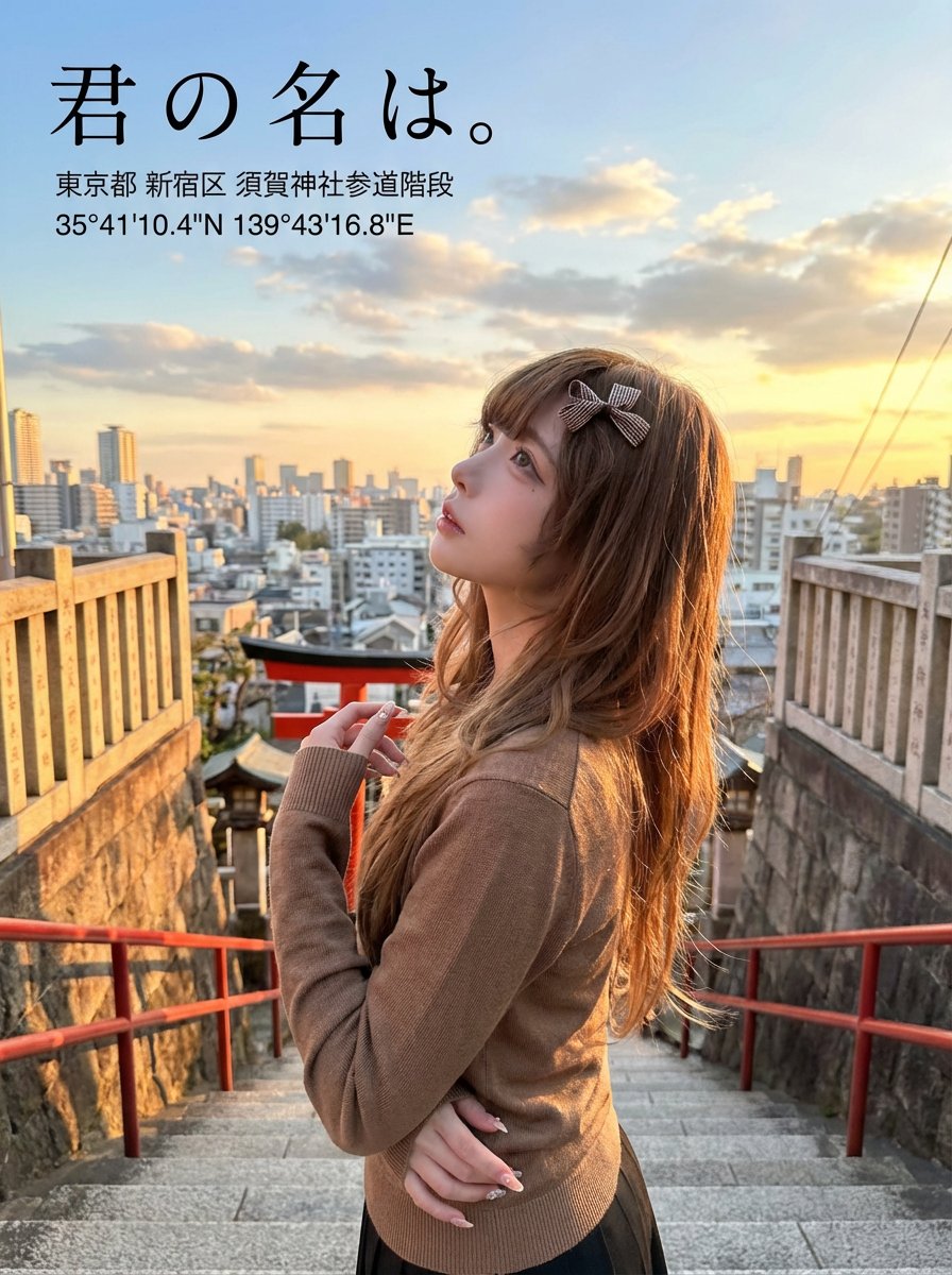 Through Time: Your Name Classic Scene Scenic Photo Collection - AI generated image