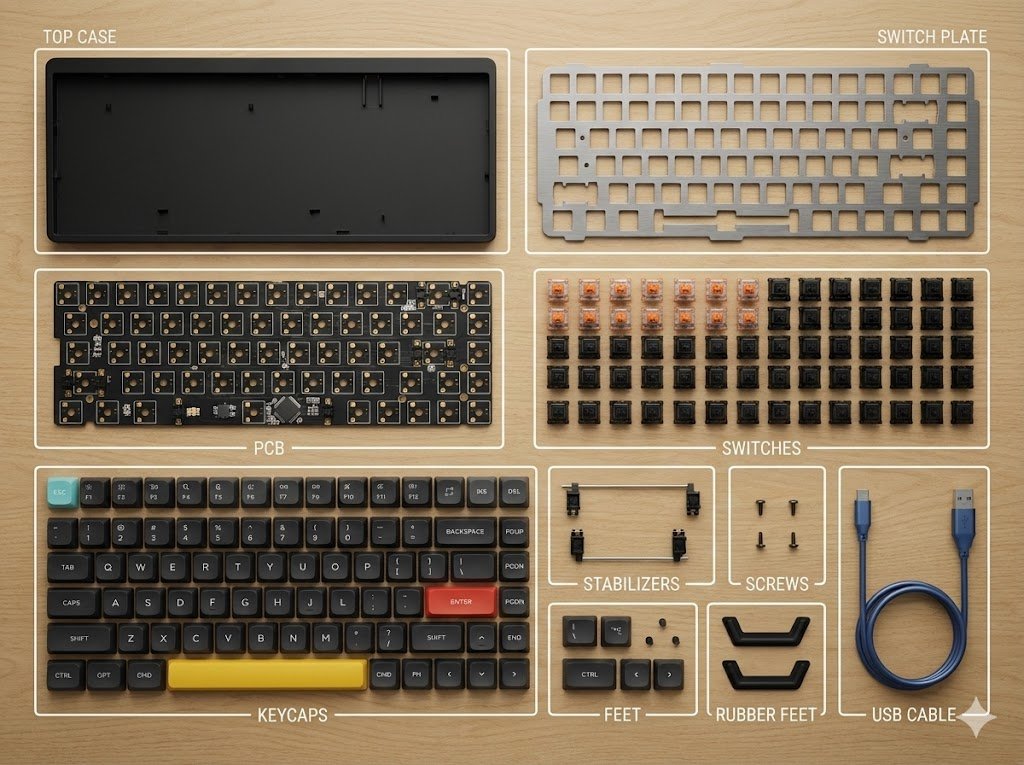 Item Disassembly Diagram - AI generated image