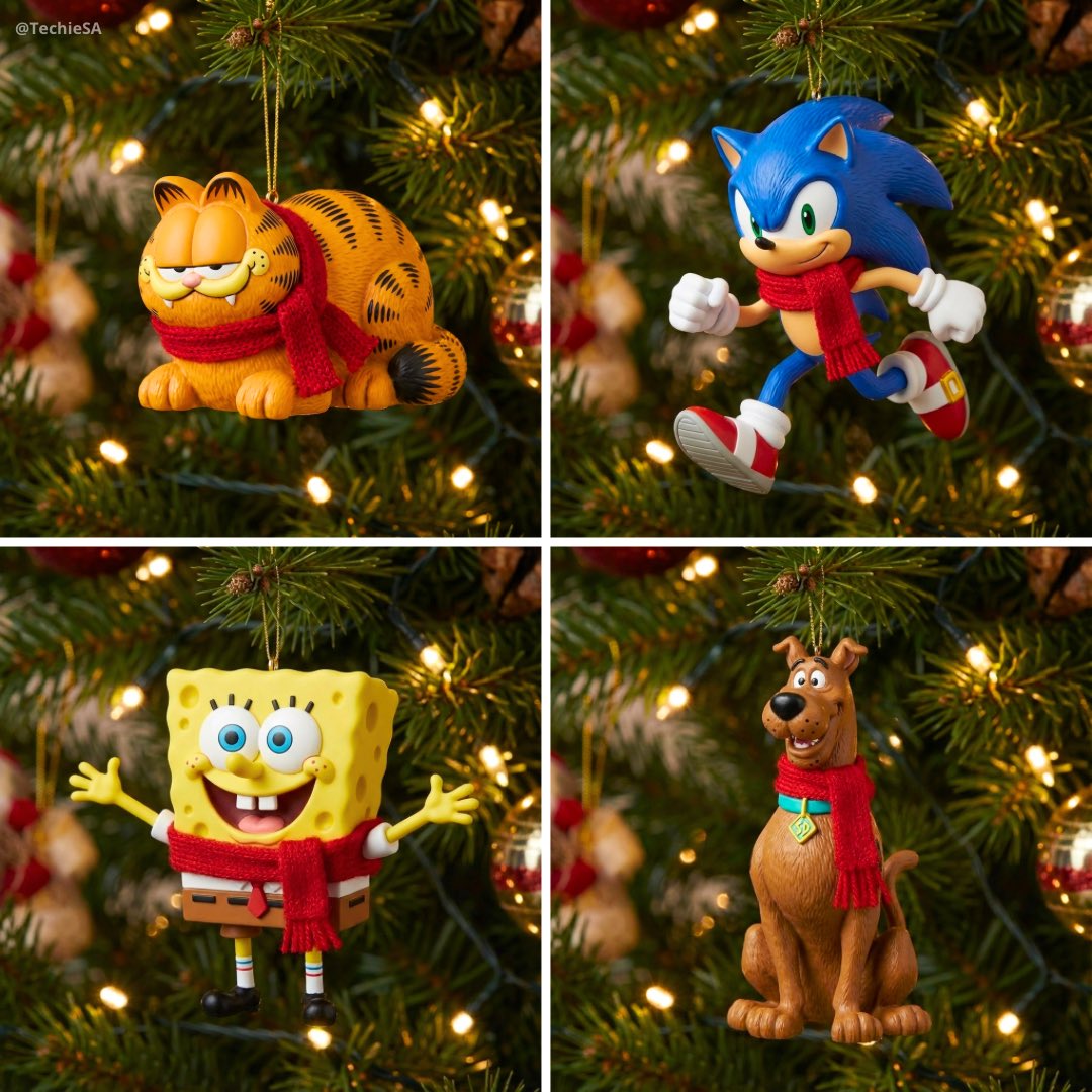 NANO BANANA PRO Christmas Cartoon Ornaments - AI generated image