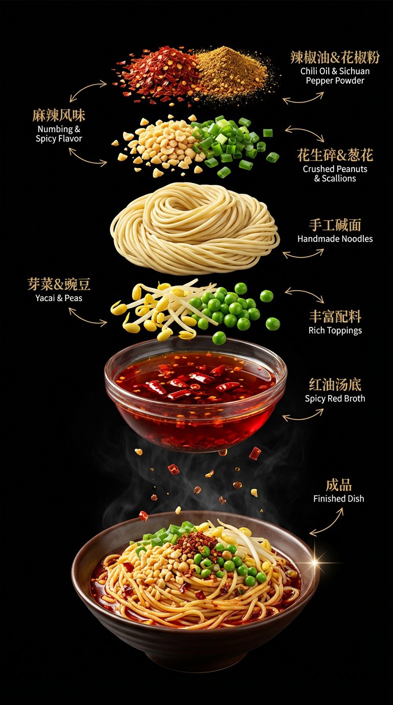 Ingredients Synthesis - AI generated image