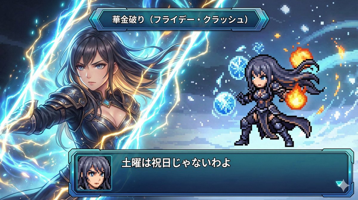 Dragon-Slaying Sorceress in the Style of Super Robot Wars - AI generated image