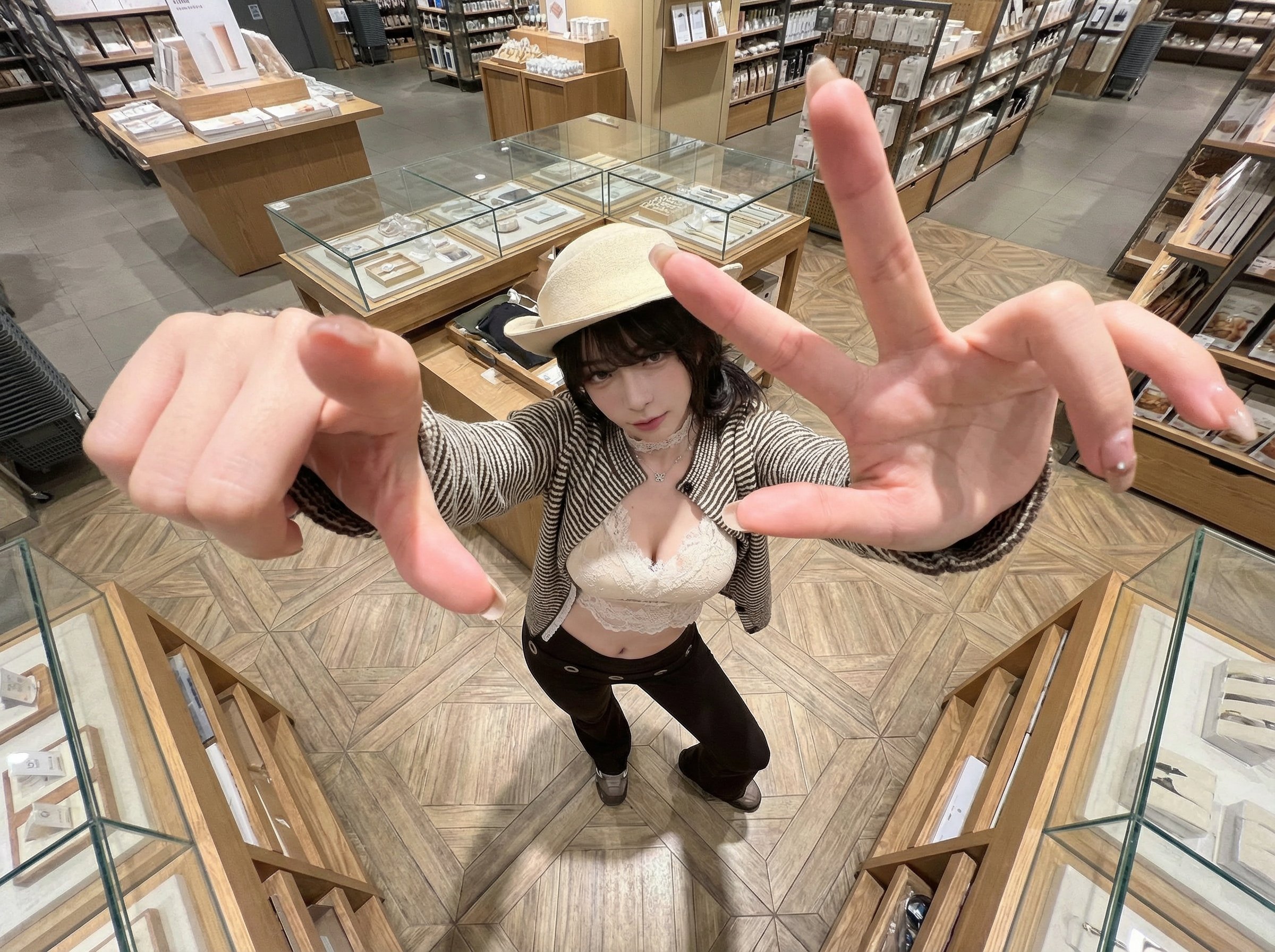 Extreme Wide-Angle and Dynamic Pose Fusion: A New Realm of Photo Editing - AI generated image