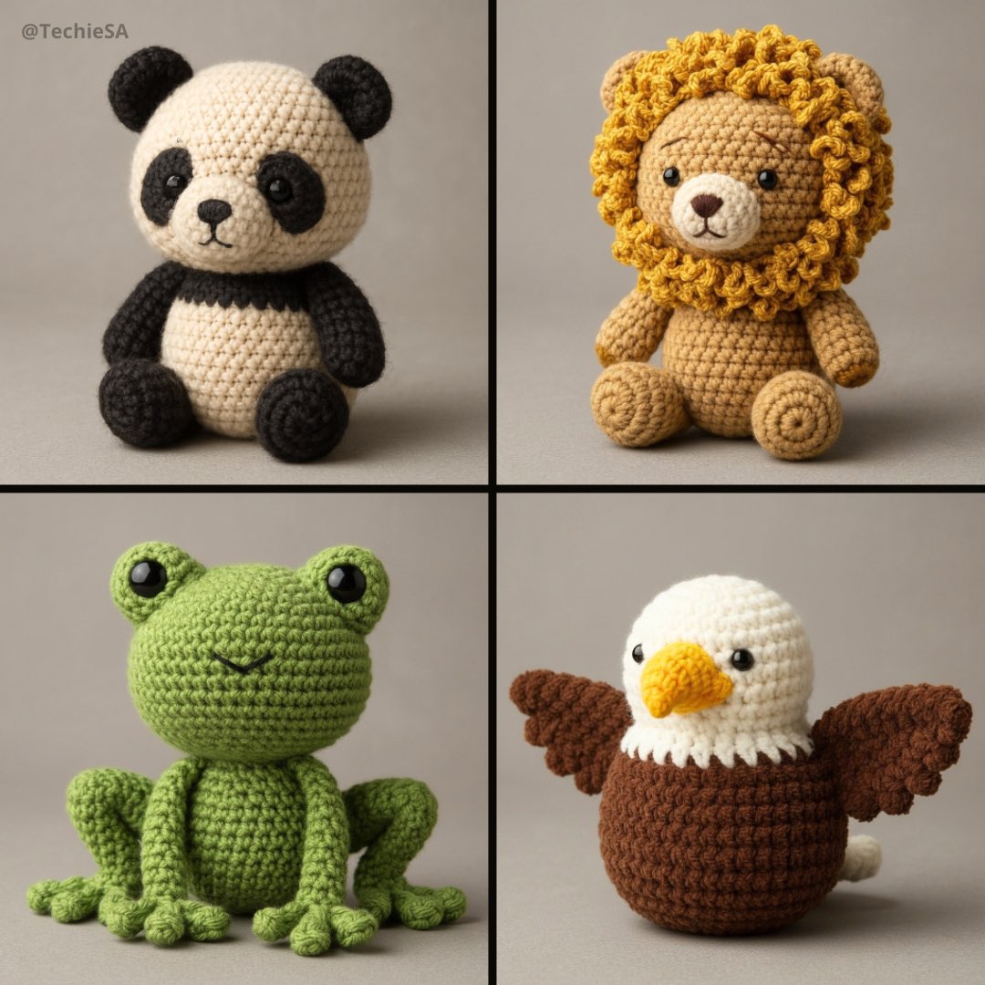 Crochet Doll - AI generated image