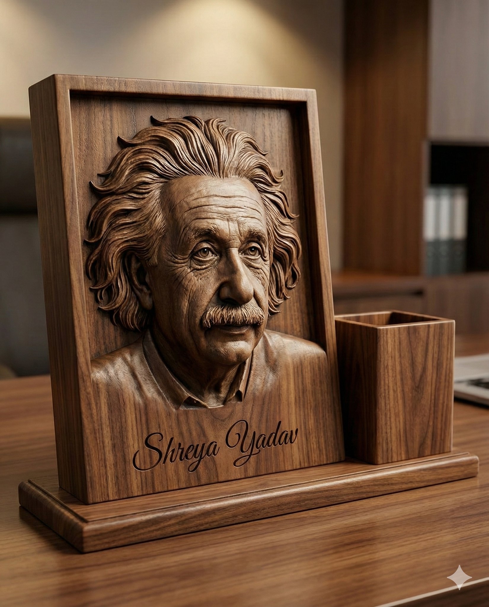 Custom Image Pen Holder - AI generated image