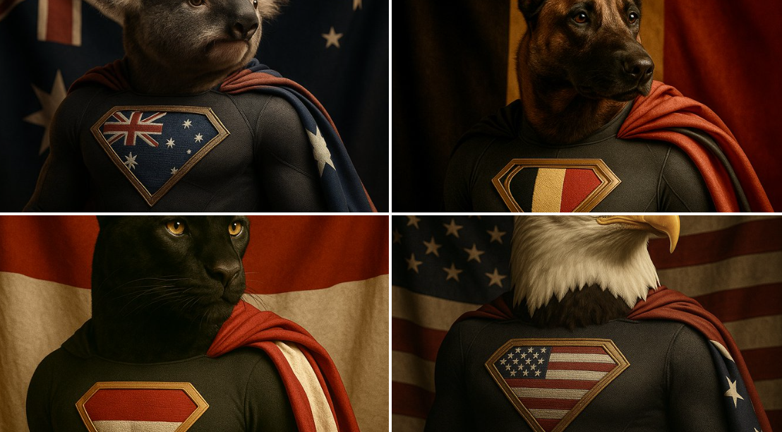Super Animal Hero - AI generated image