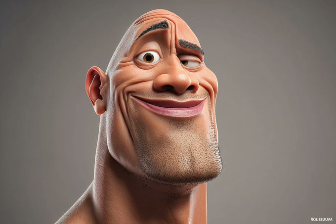Real Person to 3D Comic - AI generated image