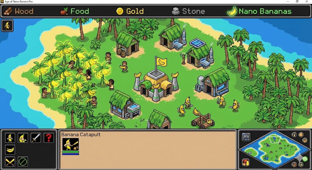 Age of Nano Banana Pro Screenshot - AI generated image