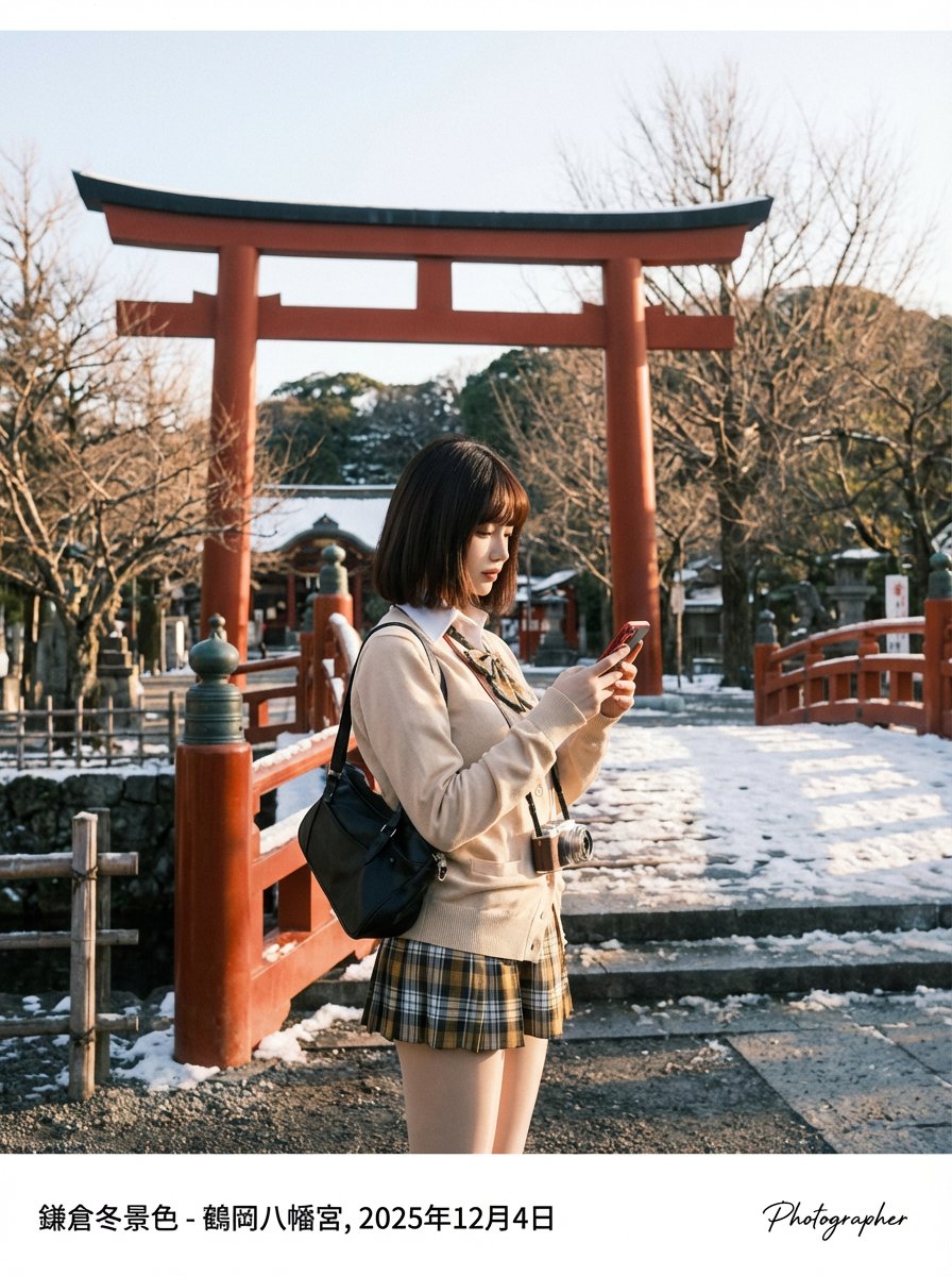 Kamakura Travel Photobook - AI generated image