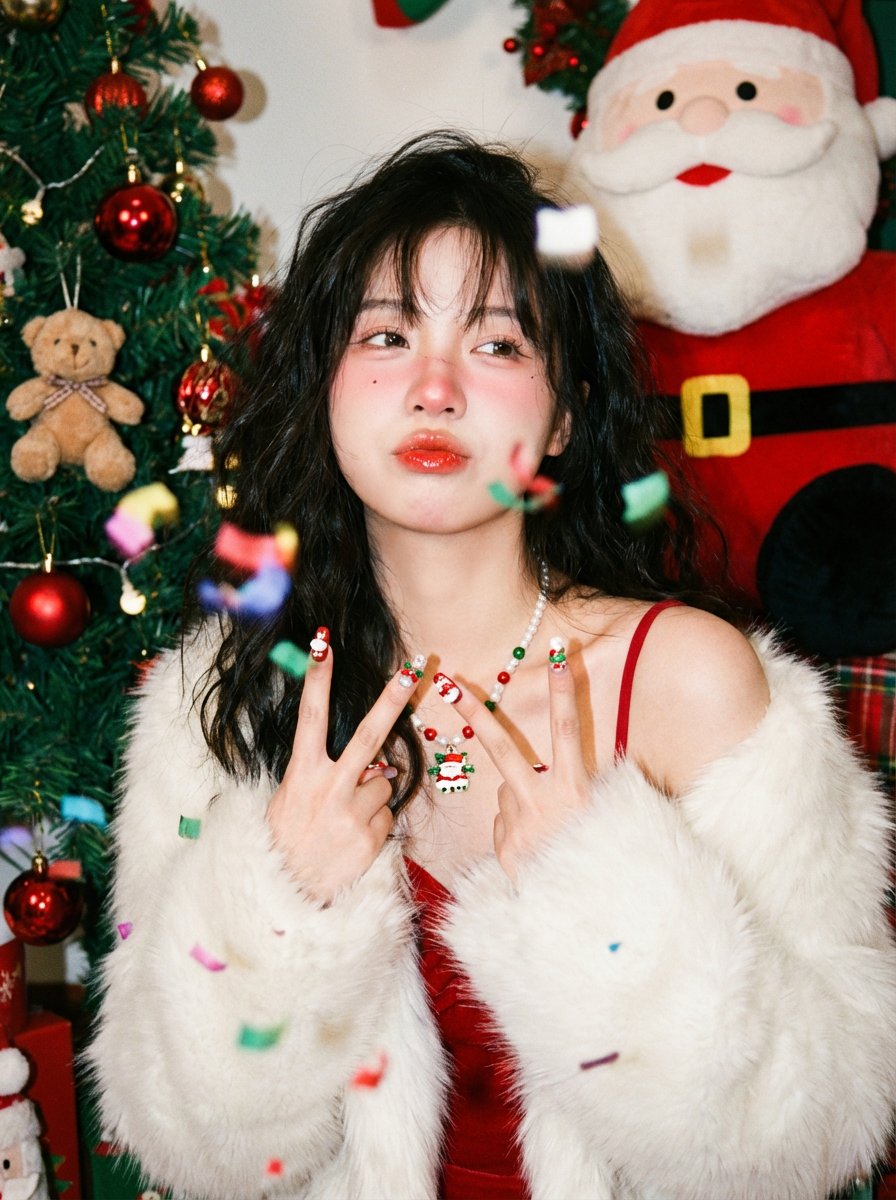 Momo Universe Series Christmas Theme - 7th Episode - AI generated image