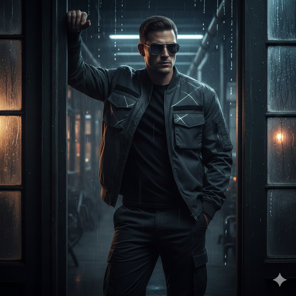 Cinematic Industrial Style Fusion - AI generated image