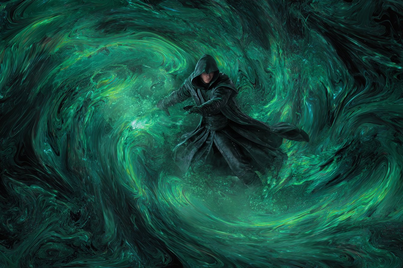 Quantum Flux Frenzy - AI generated image