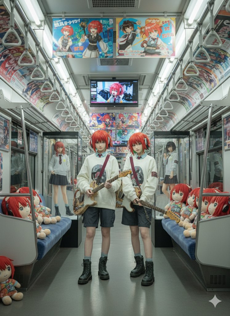 Character-Specific Train Display - Nano Banana Releases New Prompt - AI generated image