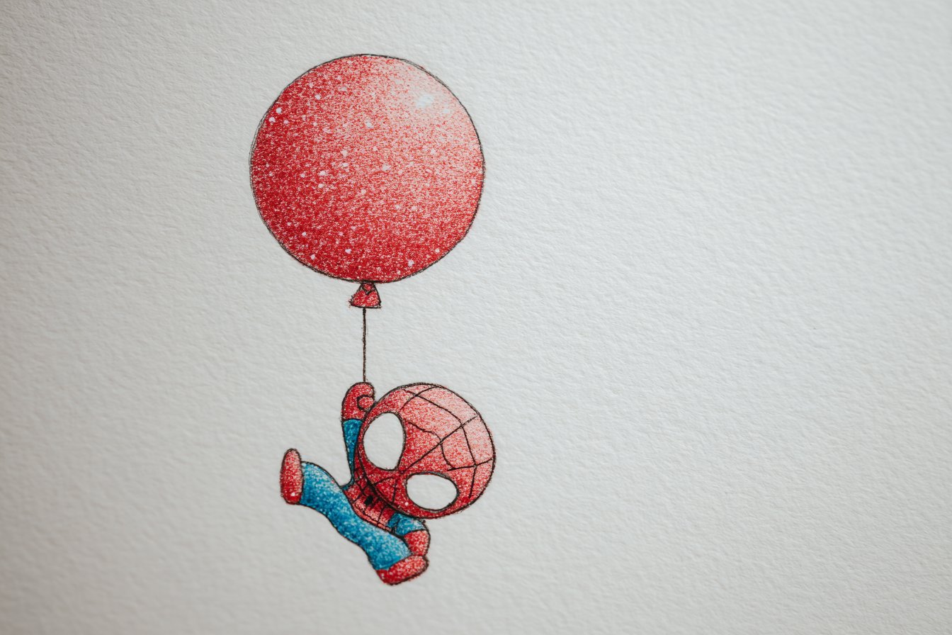 Children's Book Illustration Style: [Character] Colorful Crayon Drawing - AI generated image