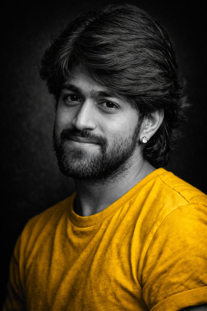 Black-and-White Portrait Photography - AI generated image