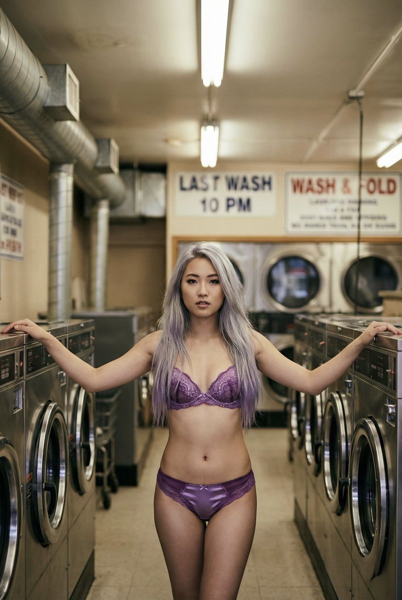 Laundry Day Routine - AI generated image