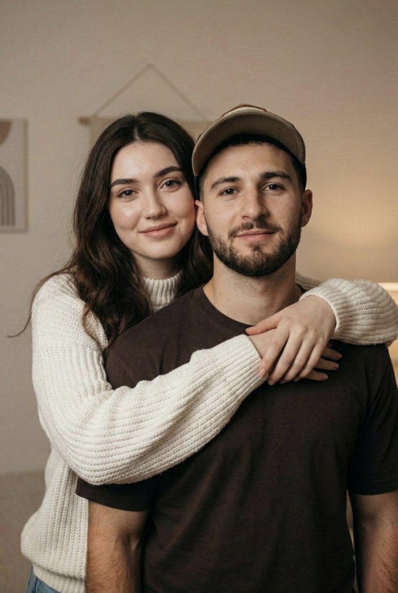 Homecoming Love After War - AI generated image